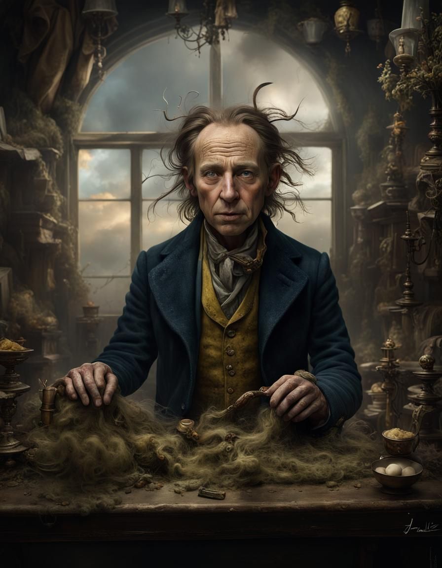 Rumpelstiltskin Dark Fairy Tale Challenge AI Generated Artwork NightCafe Creator