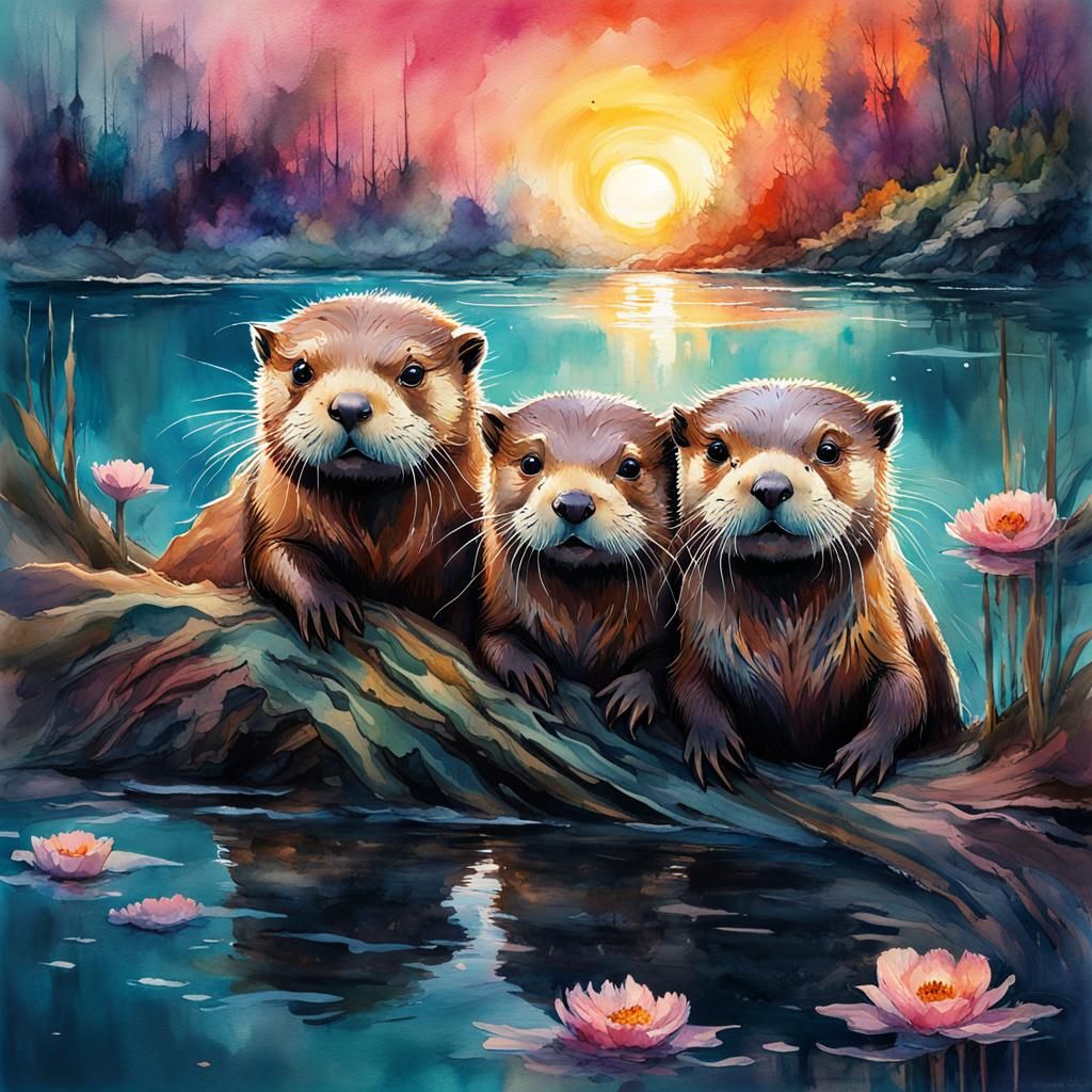 Otter nonsense   by @OneMich01