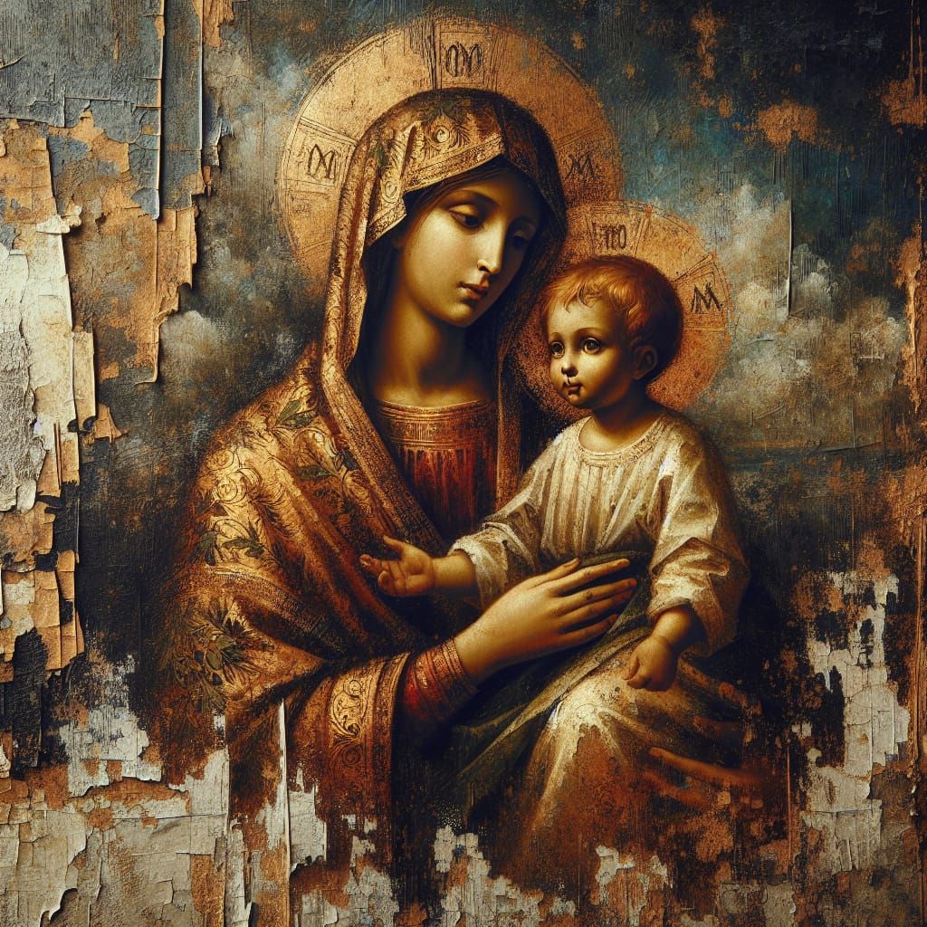 Virgin Mary   by @aiswa