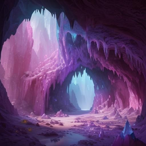 Cave - Ai Generated Artwork - Nightcafe Creator