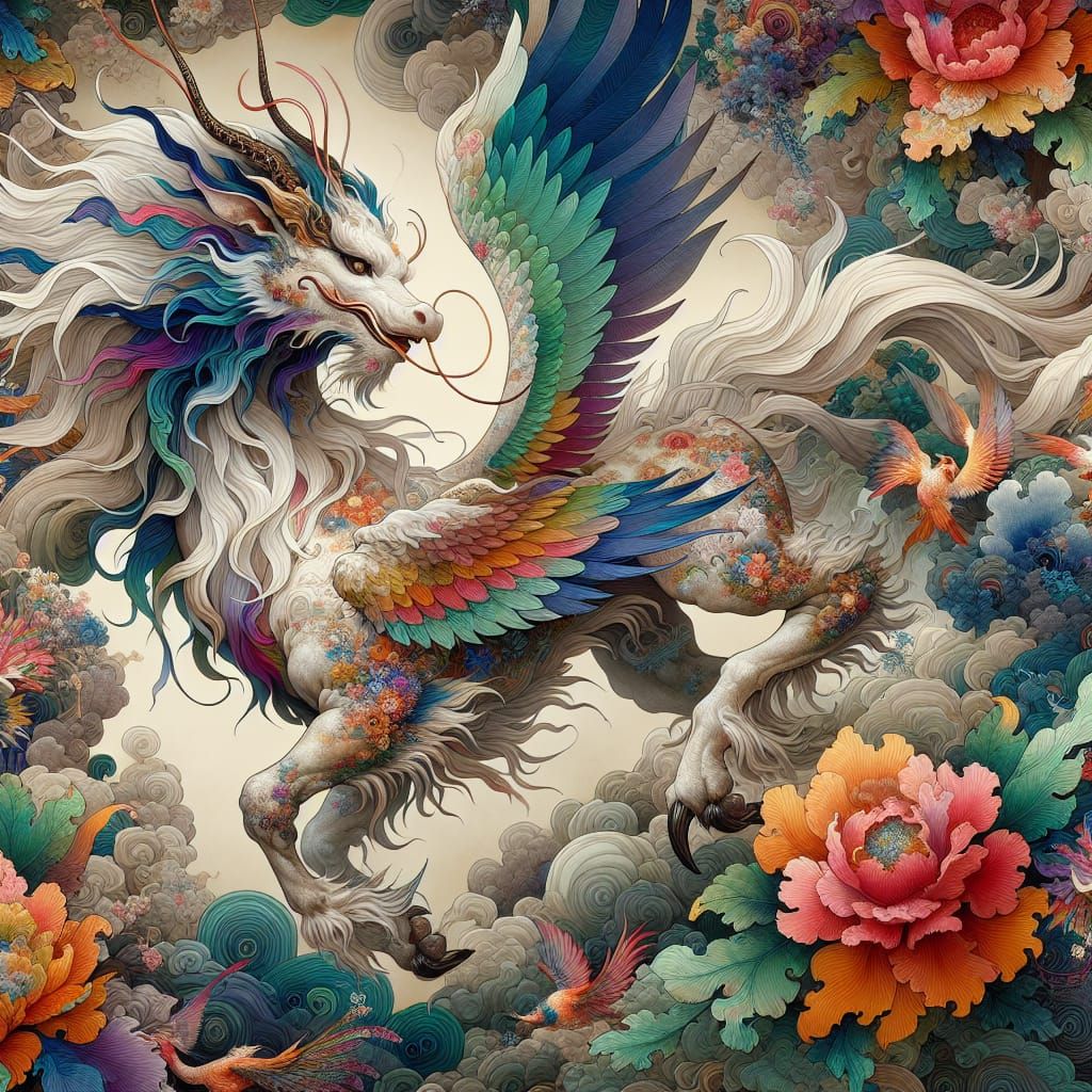 Qilin  by @EL