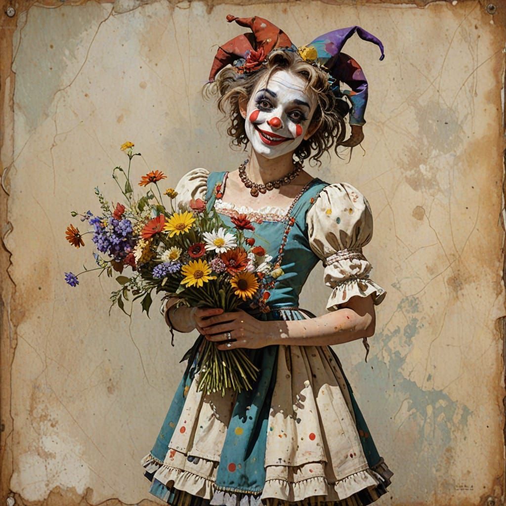 A Quirky Jester  by @ArtMew94