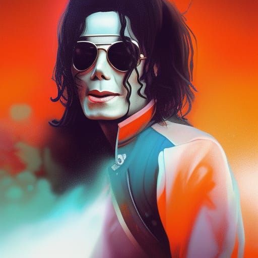 Michael Jackson - Ai Generated Artwork - Nightcafe Creator