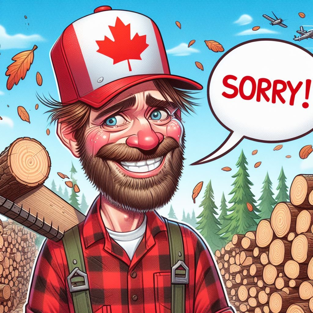 Country Caricature - The Canadian