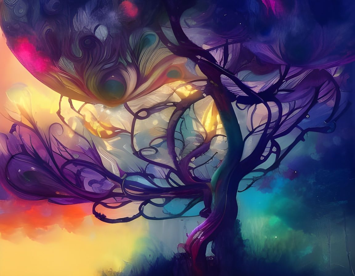 Psychedelic Tree undefined