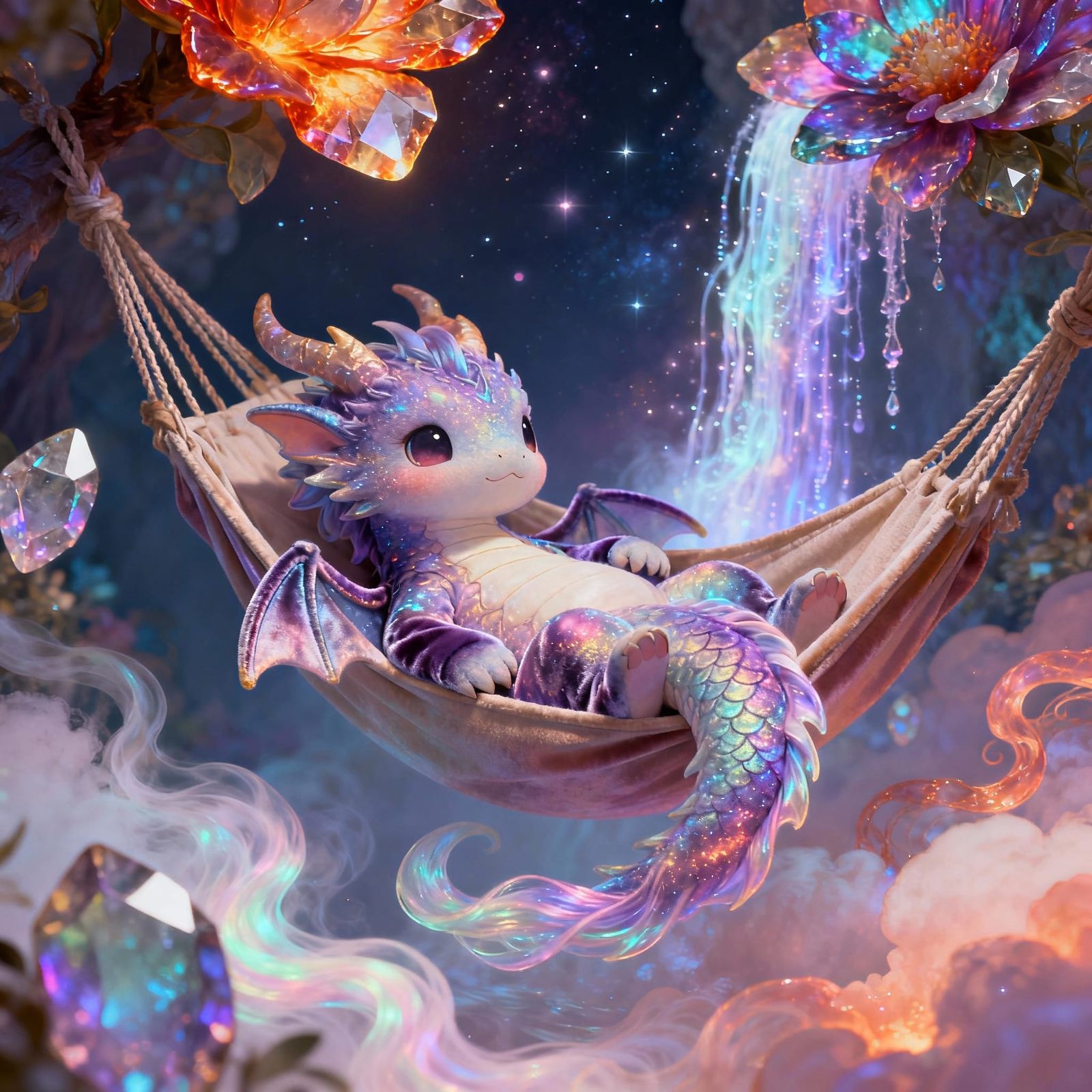 Hammock Dragon  by @Darth_Ennui