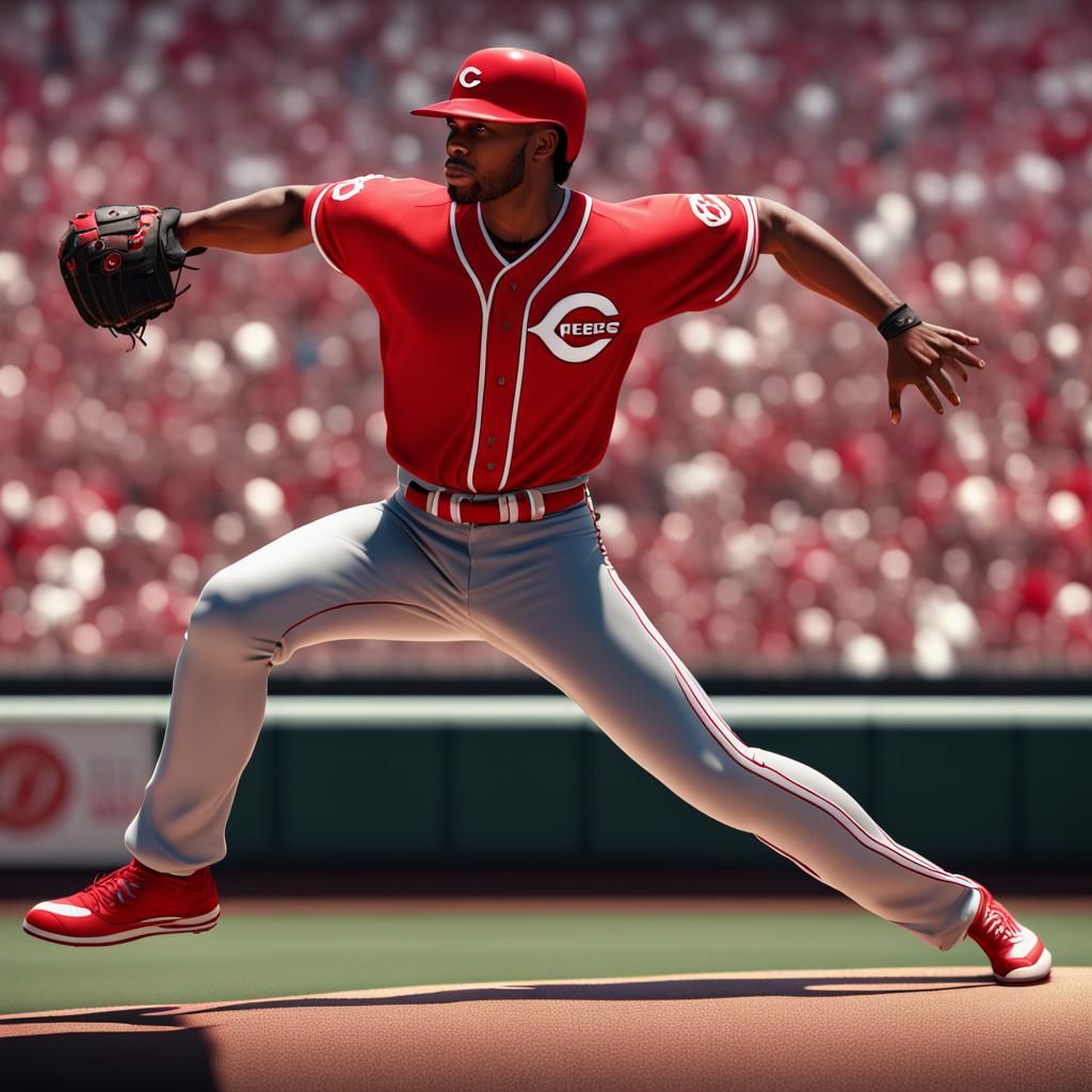 Reds shortstop AI Generated Artwork NightCafe Creator