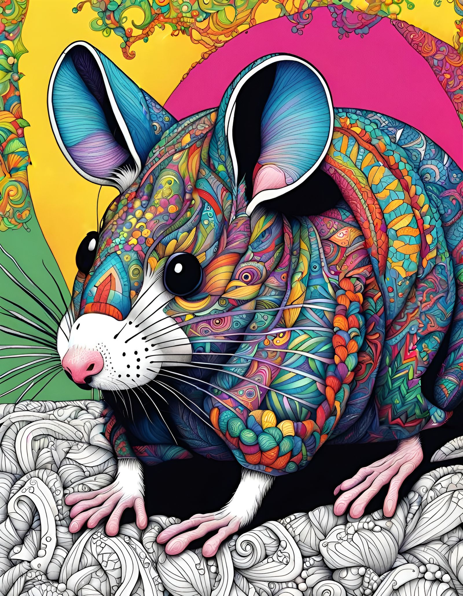 RugRat AI Generated Artwork NightCafe Creator