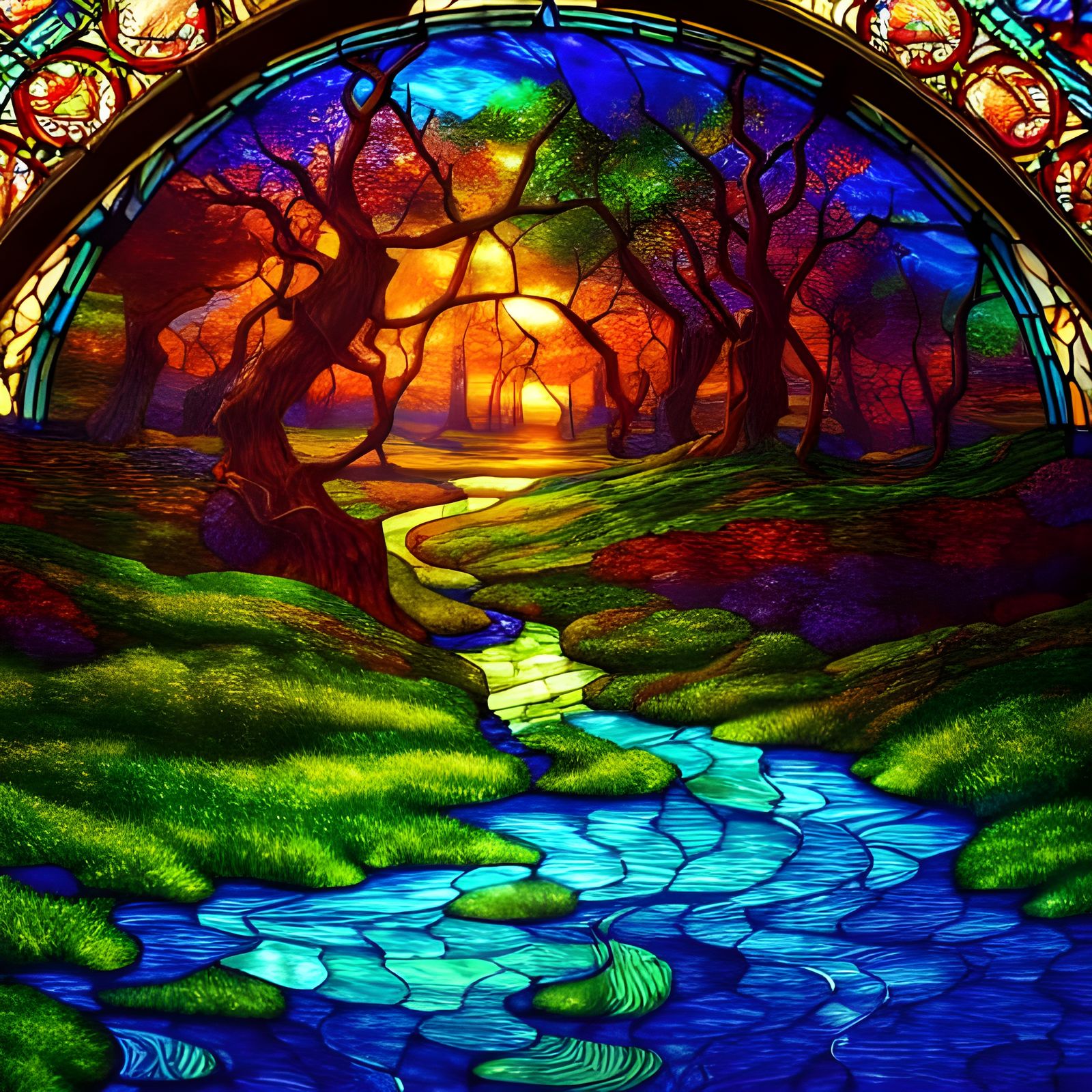 Stained World of Glass undefined