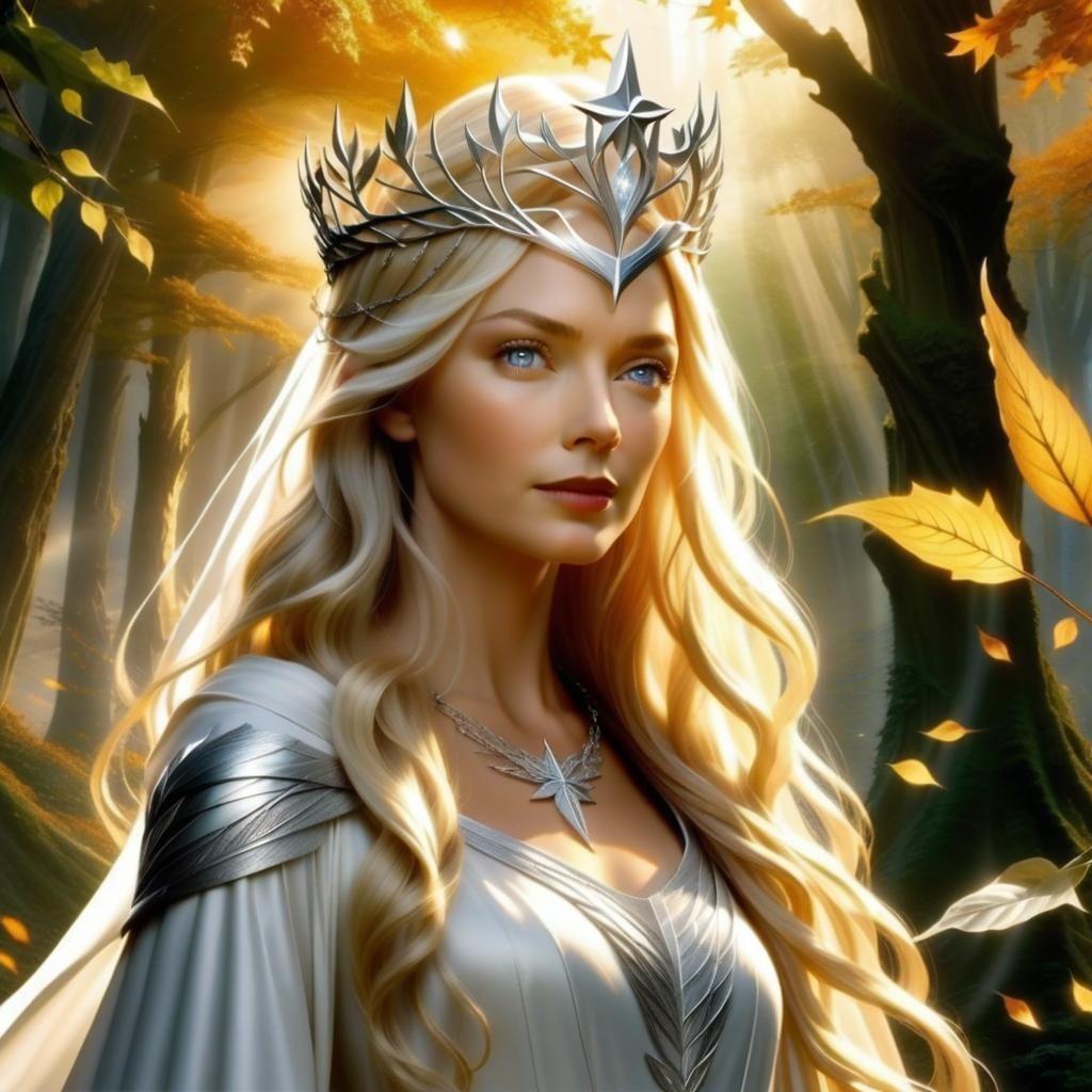 Galadriel, version 2 - AI Generated Artwork - NightCafe Creator