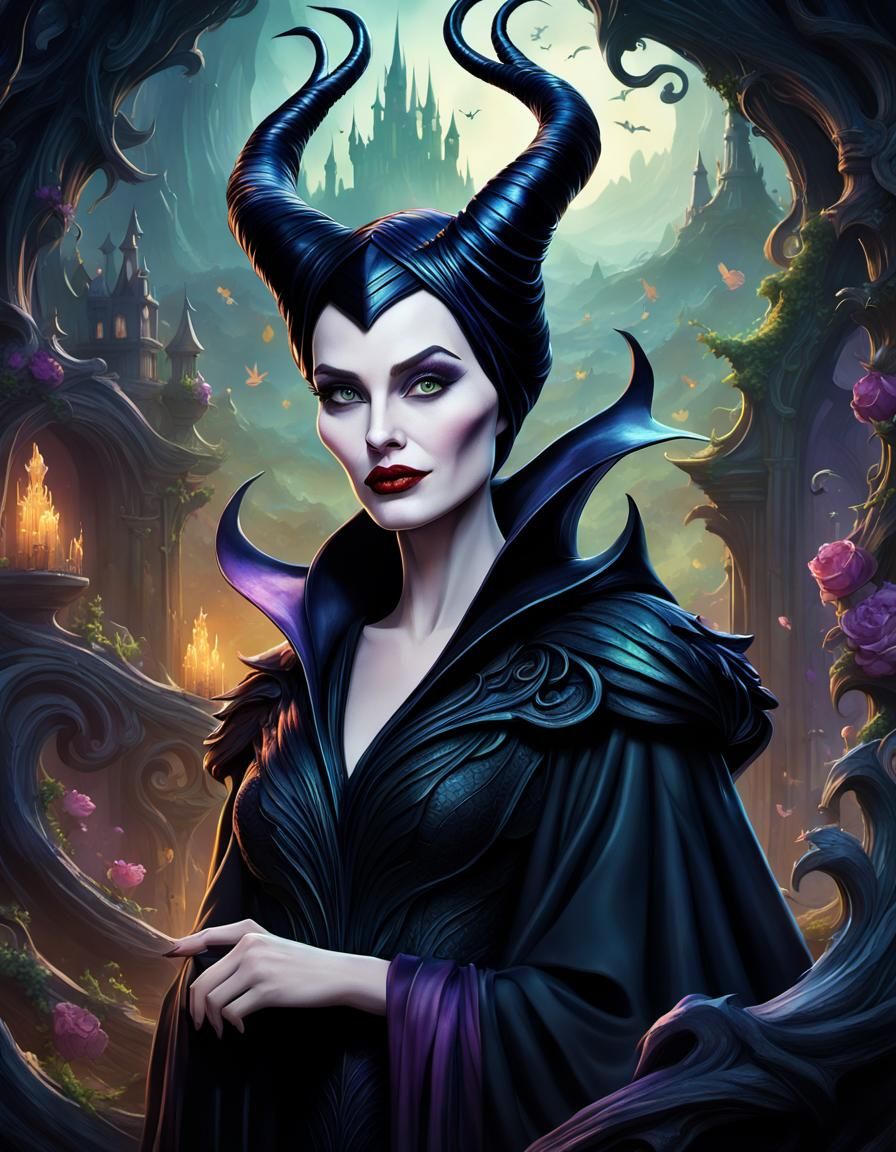 Maleficent  by @Lucy
