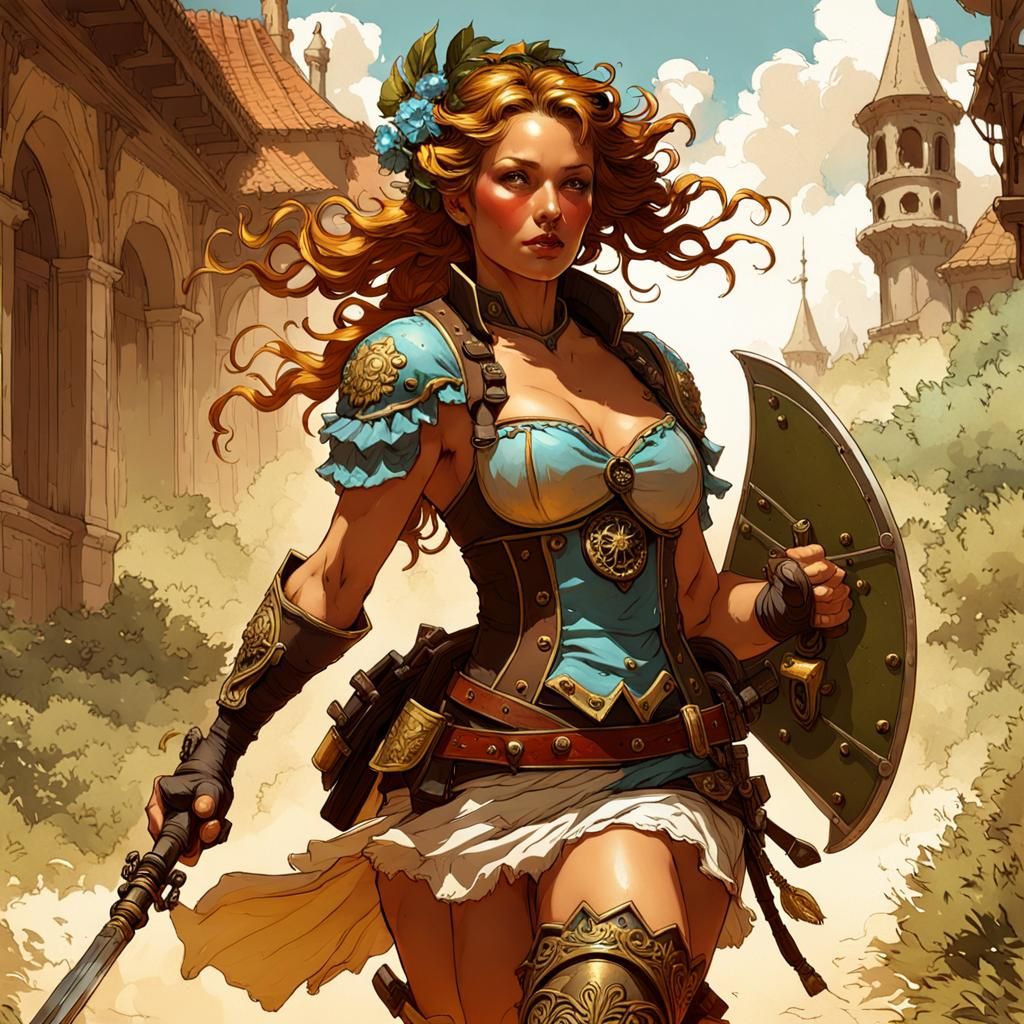 Dedicated to the warriors women   by @Gsmdi