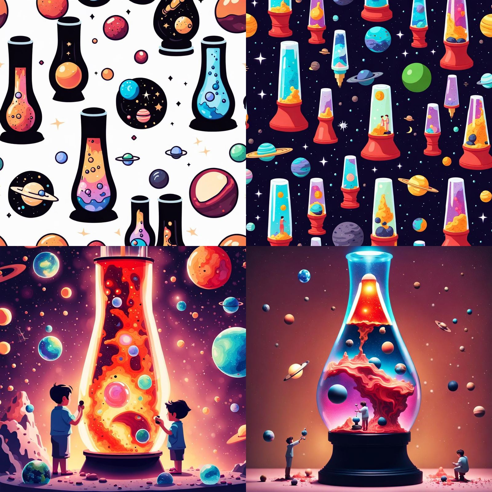 Lava lamps