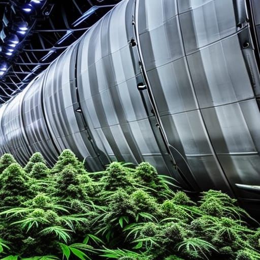 alien make growing legal cannabis inna space craft