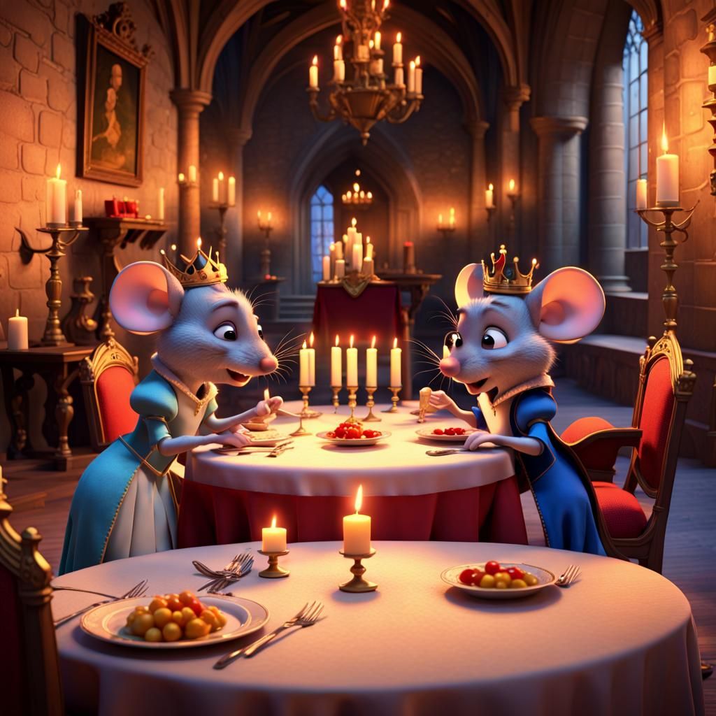 A King mice and a Queen mice