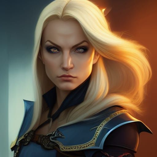 High Elf Rogue - AI Generated Artwork - NightCafe Creator