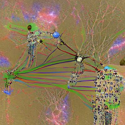 Connected human hivemind