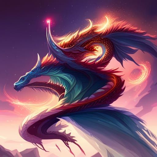 Space Dragon - AI Generated Artwork - NightCafe Creator