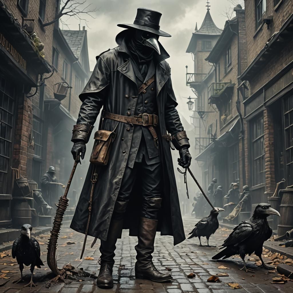 Plague physician