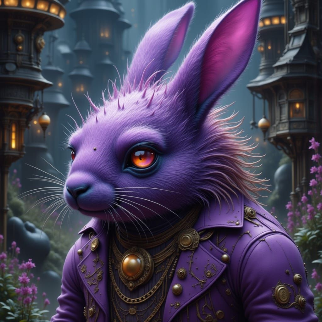 Jax the Purple Rabbit from The Amazing Digital Circus