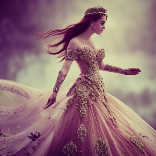 The Most Detailed Breathtakingly Beautiful, Enchanting PRINCESS in a