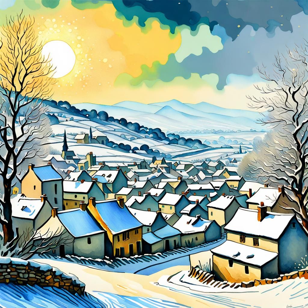 Belle journée d'hiver