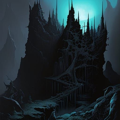 Spooky mountain