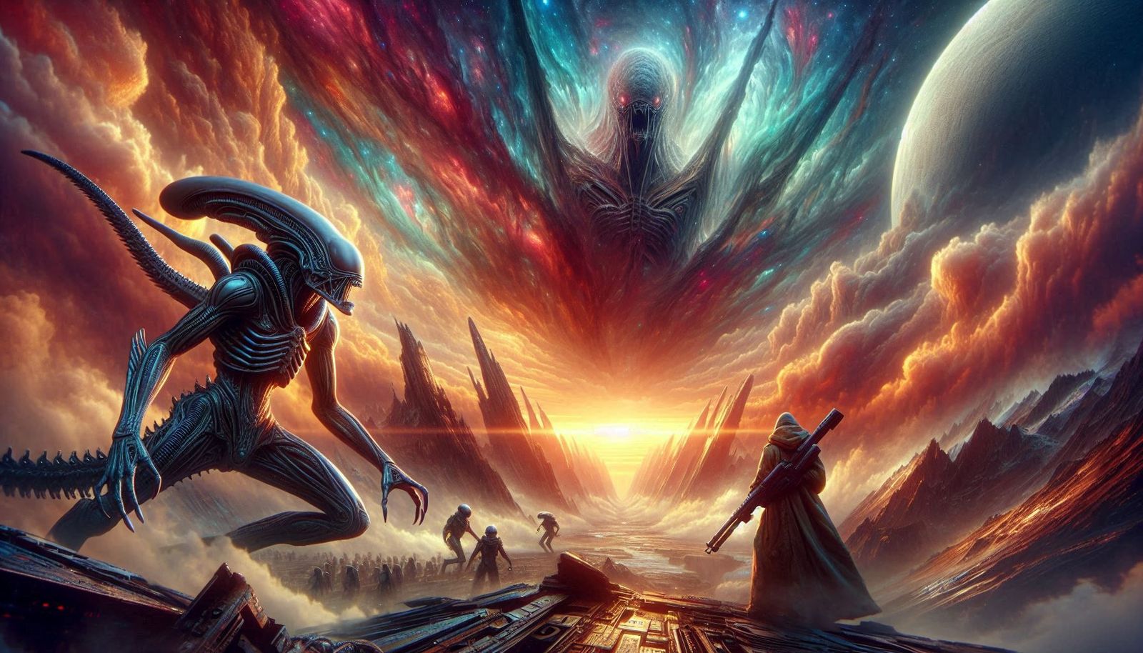 Alien Invasion on the Predator Planet 10