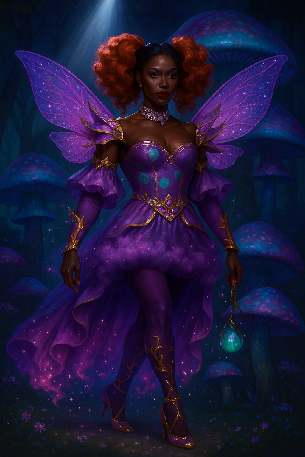 the great purple fairy queen
