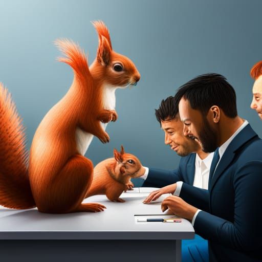 Squirrels in the Office
