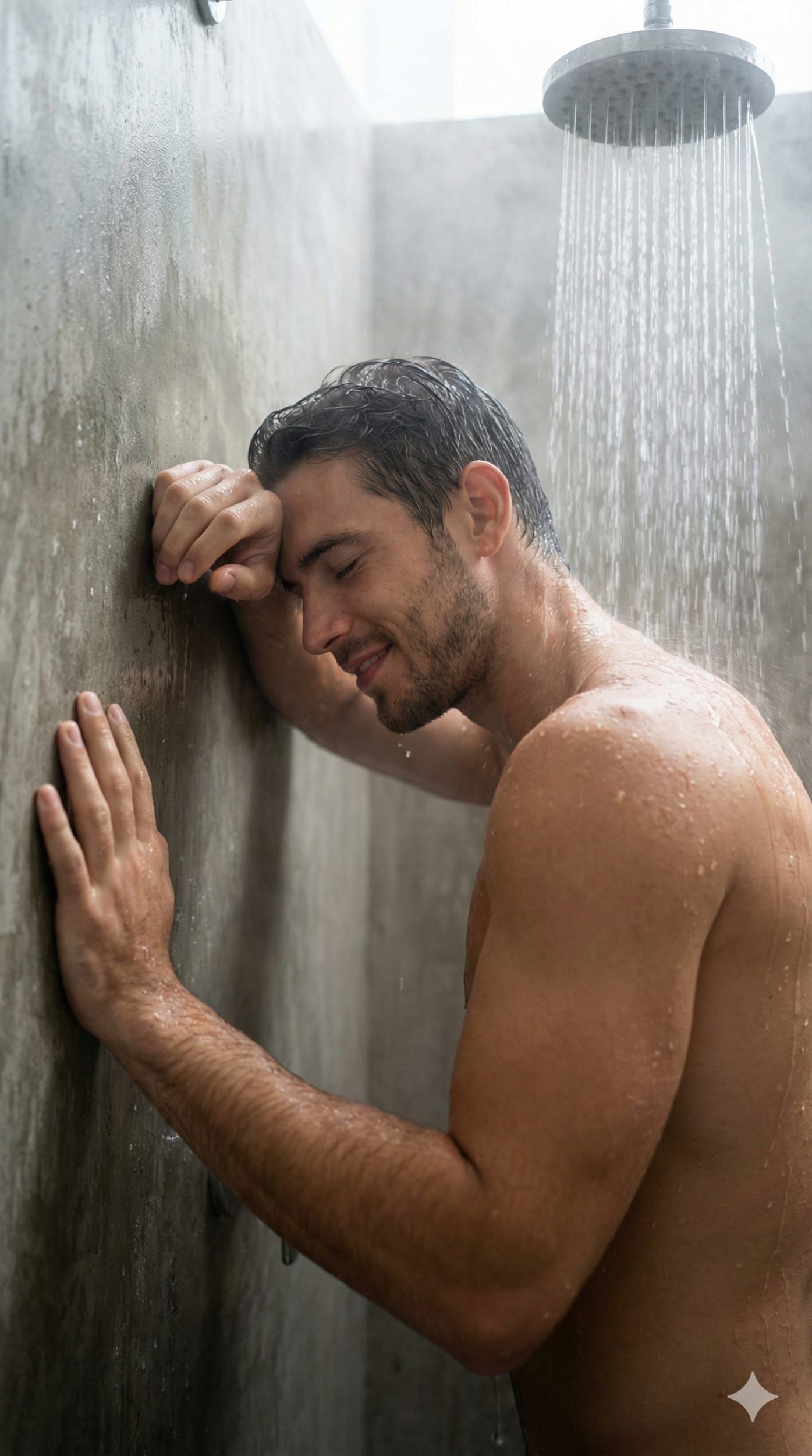Serene Shower Moment