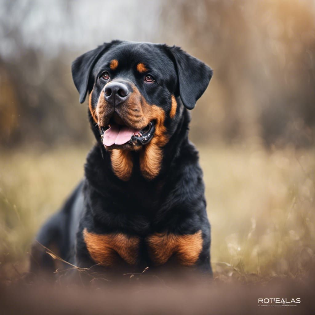 Rottweiler - AI Generated Artwork - NightCafe Creator