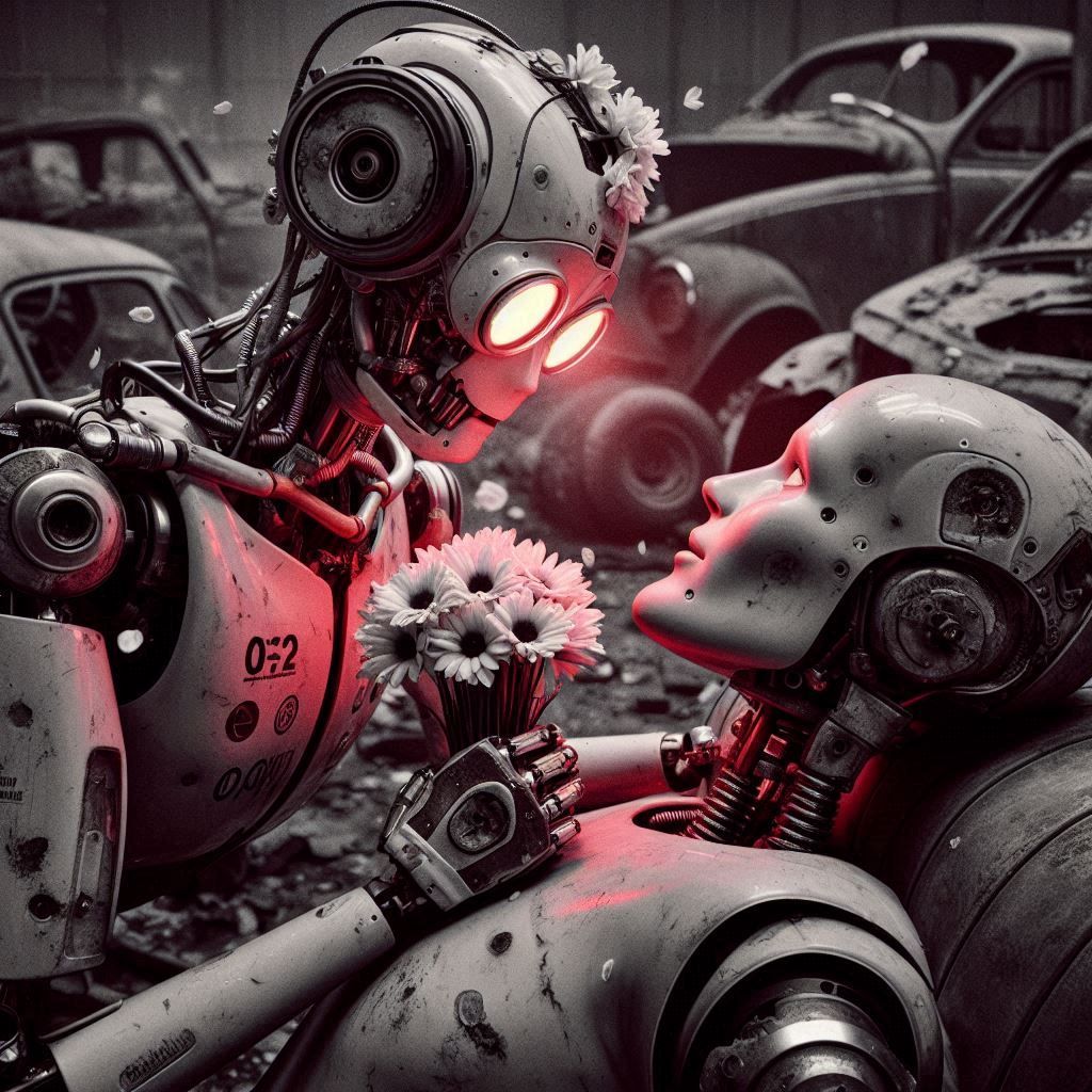 The robot who discovered love 💕