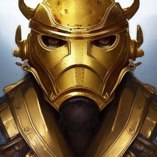 gold steampunk apes gold armour gold helmet gold blockchain