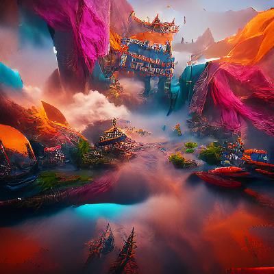 ruugggggg detailed matte painting, deep color, fantastical, ...