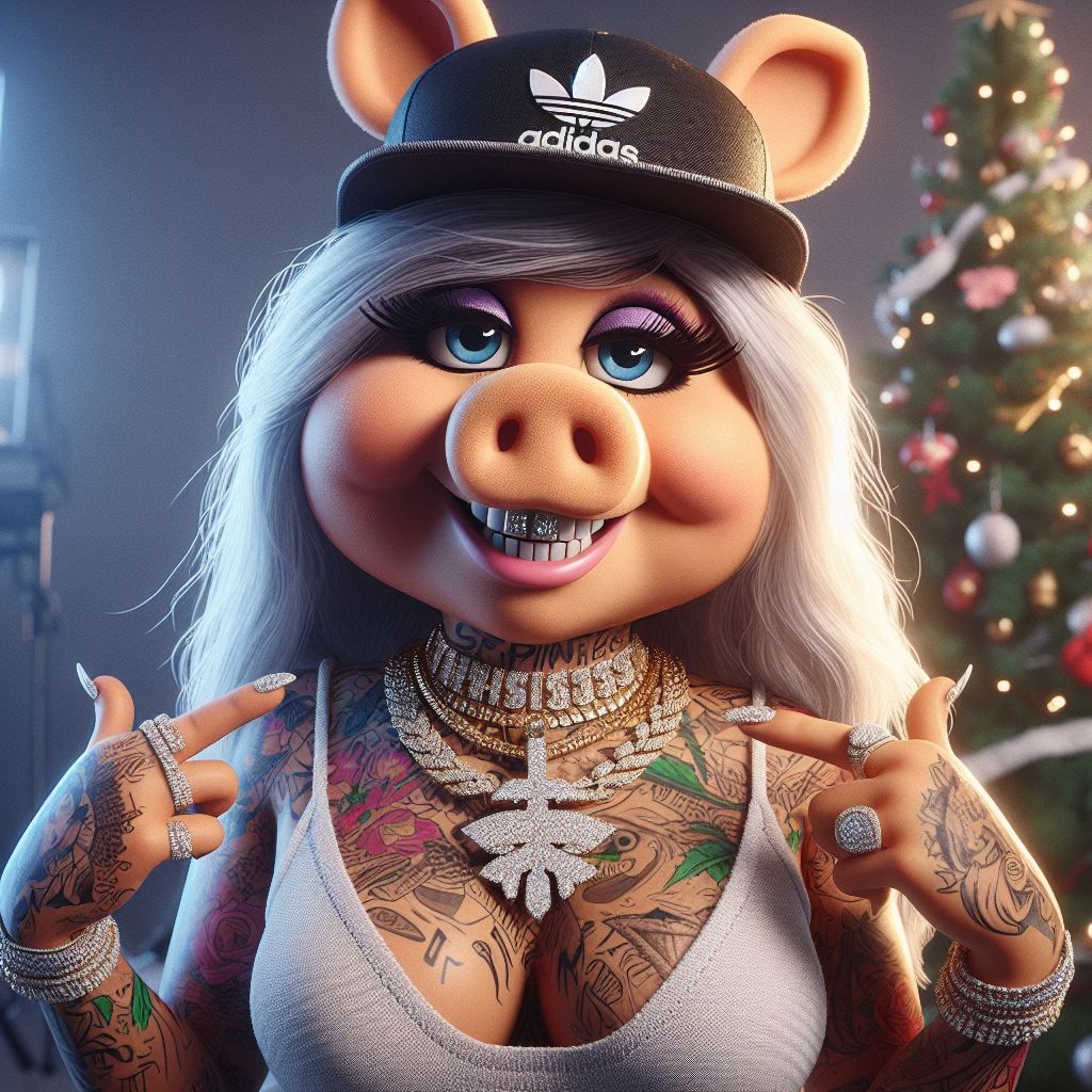 hip hop Miss Piggy