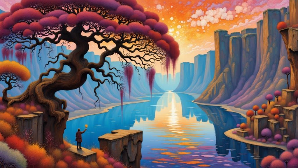 {<lora:MILLENNIUM BONSAI:1.0> TRANSMOGRIFY, BRIGHTNESS, sideview PUZZLED-ULTRA-SCRATCHED-TEXTURED-SQUARE-INK-FRENCH-HIGH-RISES-CITYSKYLINE, ...