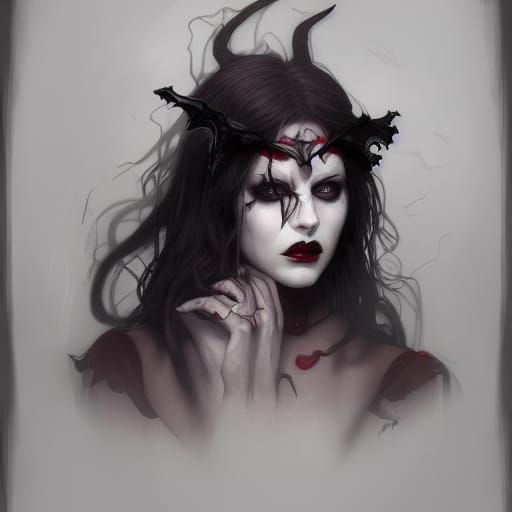 Halloween vampire - AI Generated Artwork - NightCafe Creator