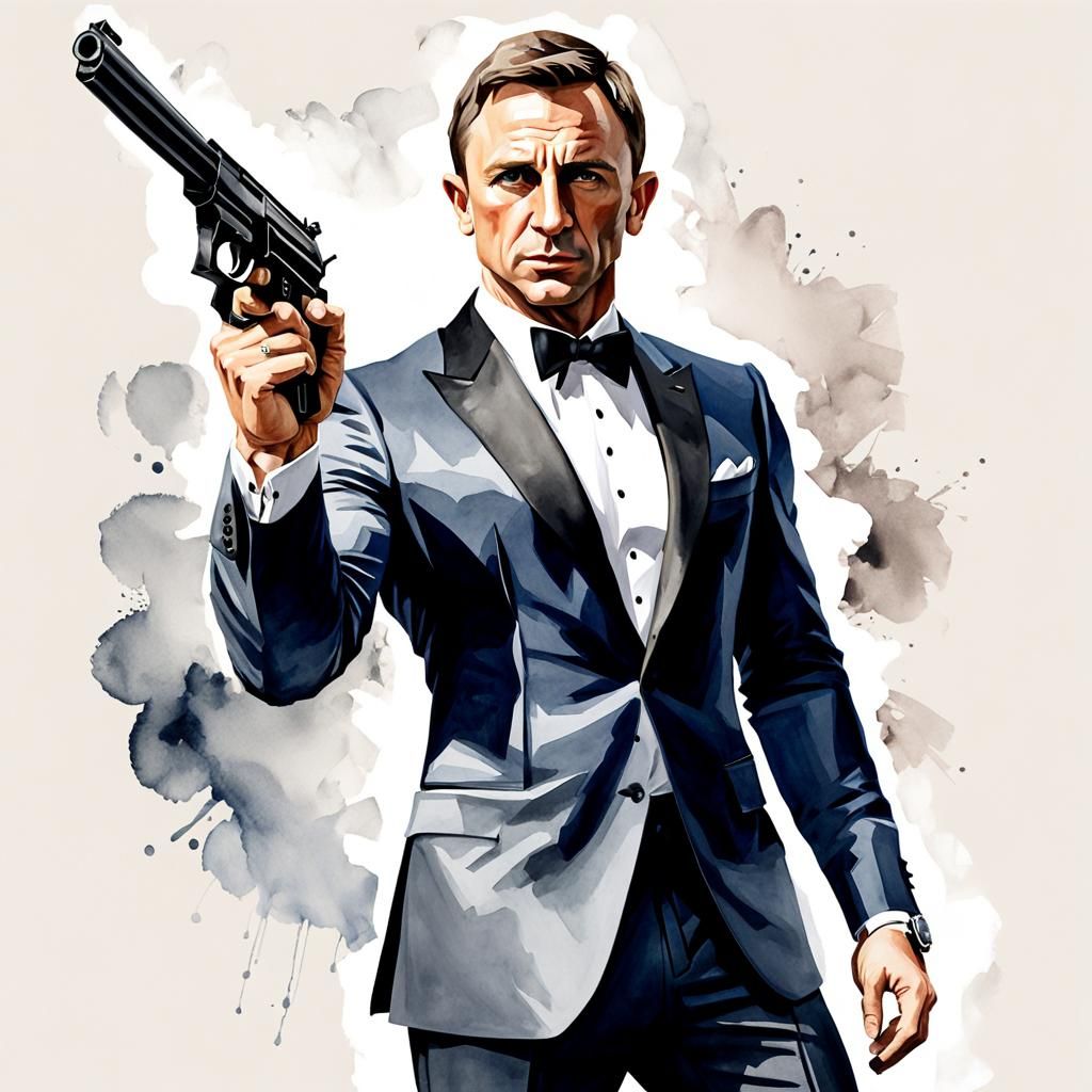 James Bond will return AI Generated Artwork NightCafe Creator