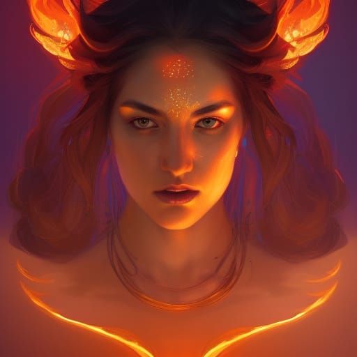 Fire goddess