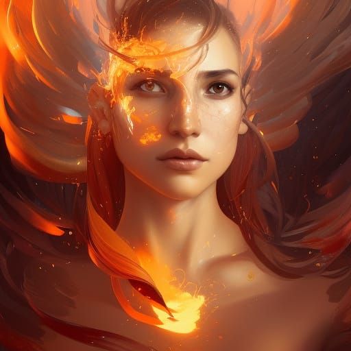 Fire goddess