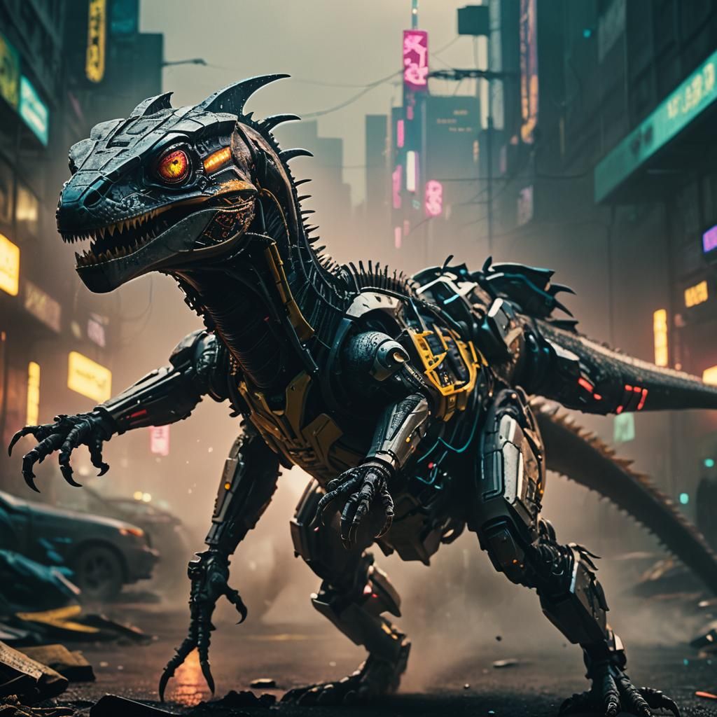 Cyborg lizard