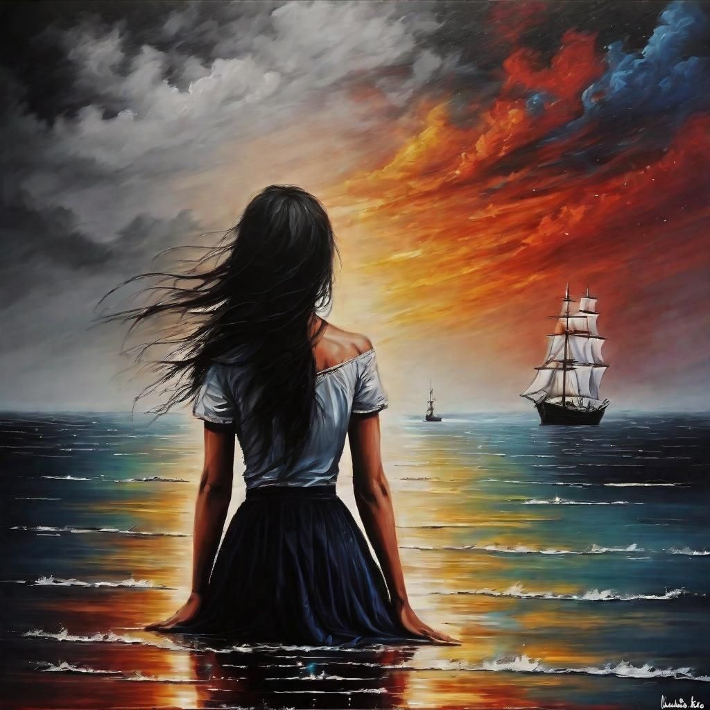 If a picture paints a thousand words Then why can't I paint you? AI