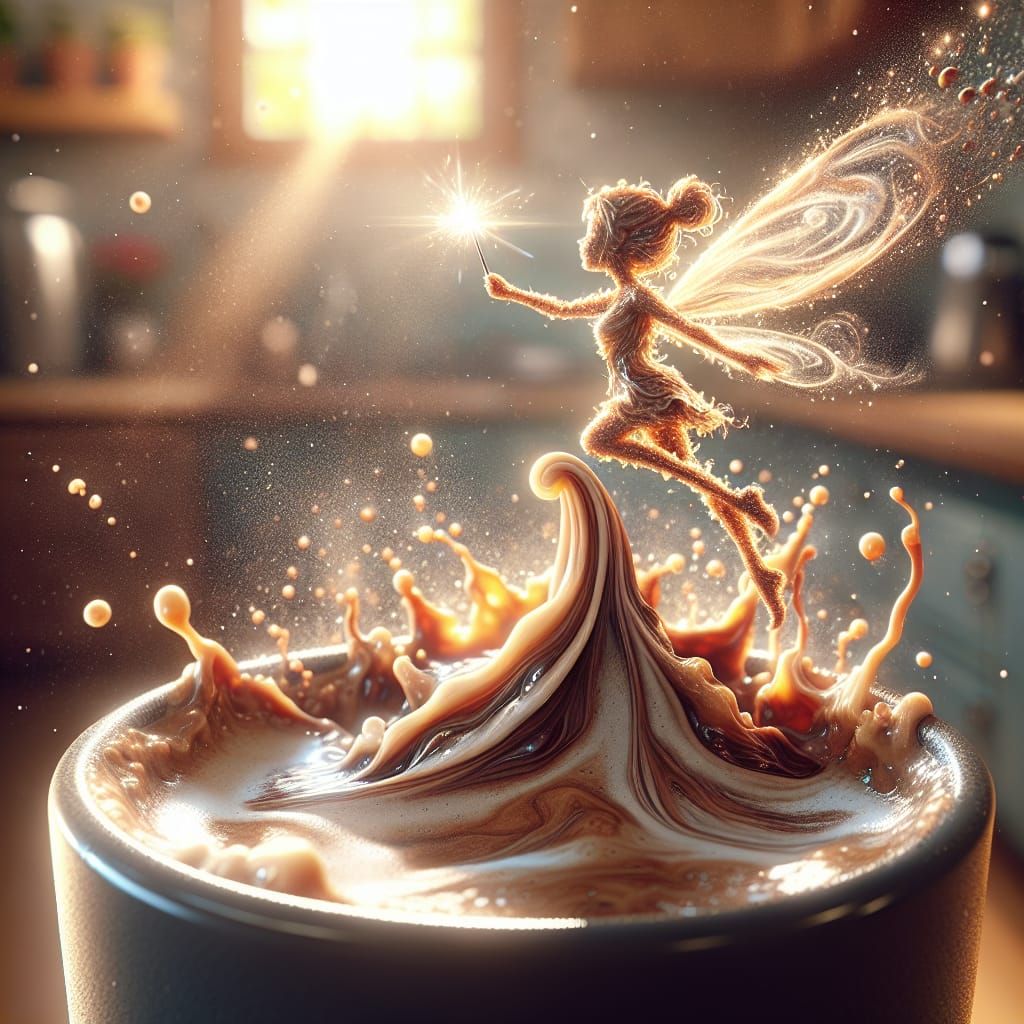 Coffee Fairy  by @Rosie