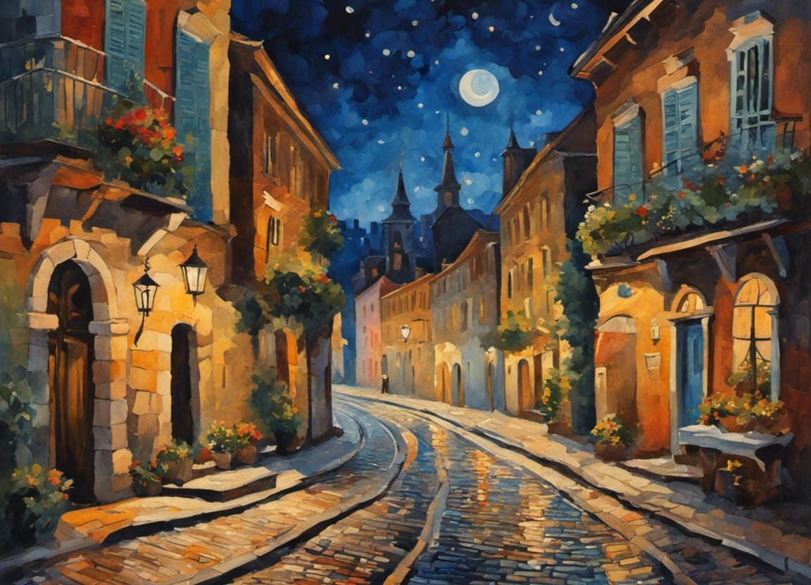 Night Street  by @Dyce