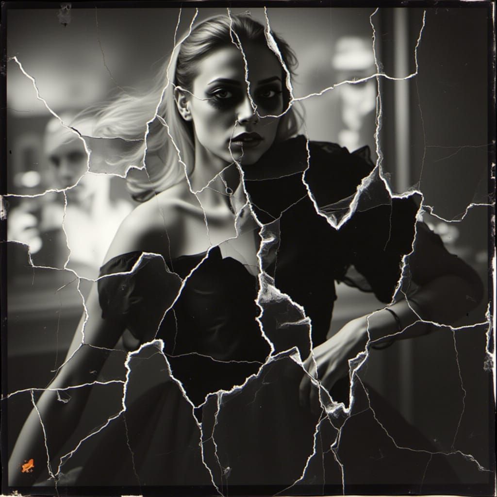 <lora:AW Broken Photo:1.0>