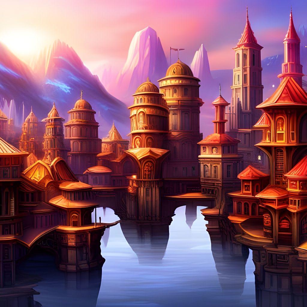 Amazing fantasy city
