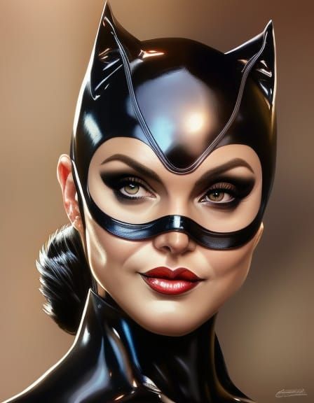 Catwoman - AI Generated Artwork - NightCafe Creator