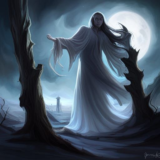 Spirit, Shadow monster, Ghostly ghost 👻, translucent specte...