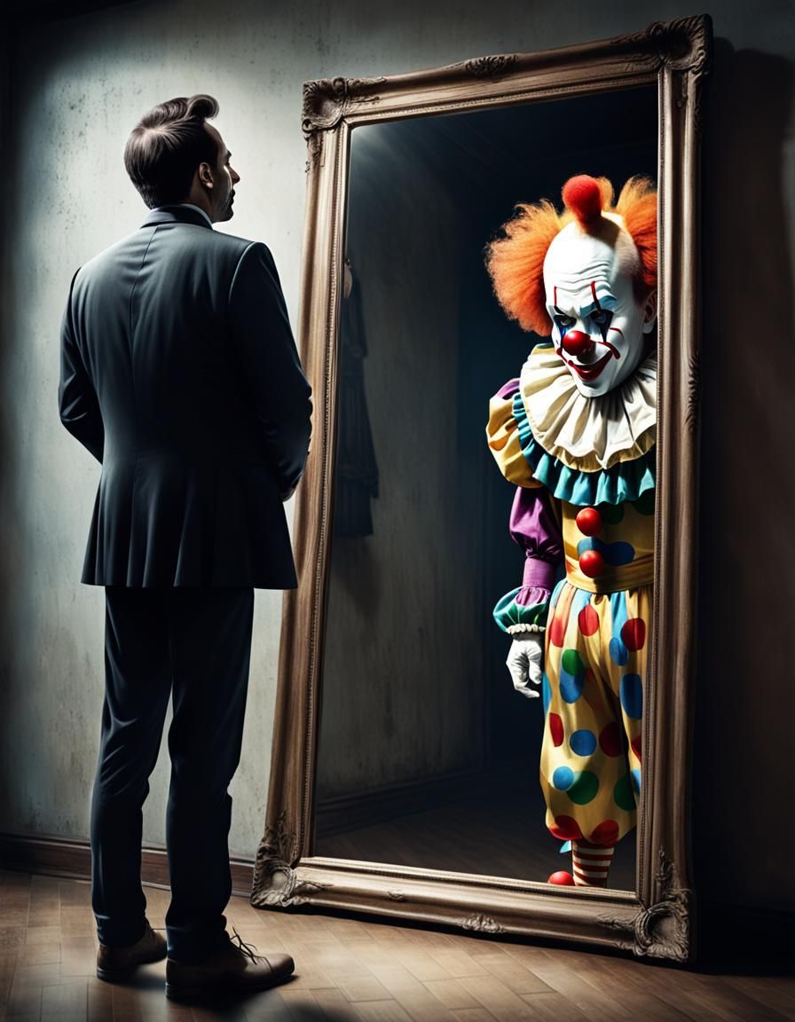 Looking Like A Clown